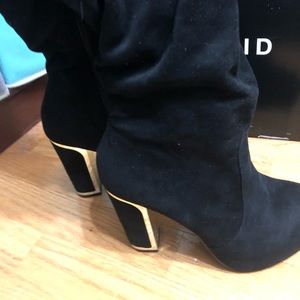 Torrid Wide black calf boots